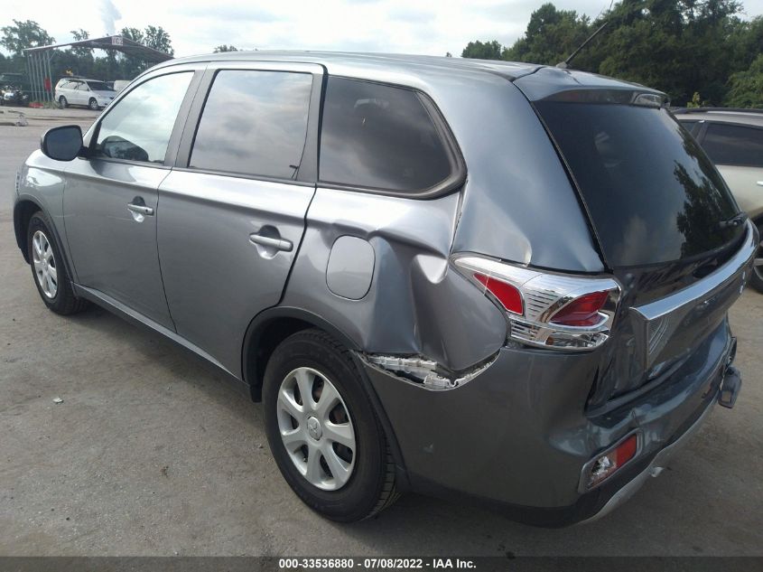 2015 MITSUBISHI OUTLANDER ES JA4AD2A37FZ009676