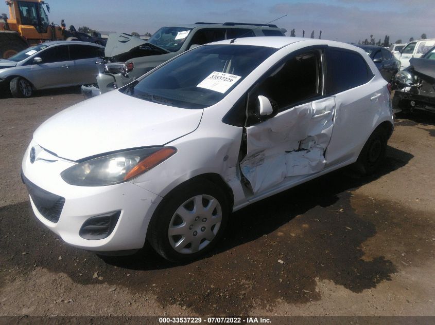 2013 MAZDA MAZDA 2 JM1DE1KZXDO156184