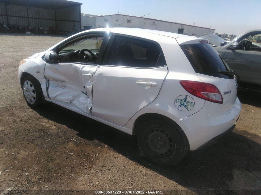 2013 MAZDA MAZDA 2 JM1DE1KZXDO156184