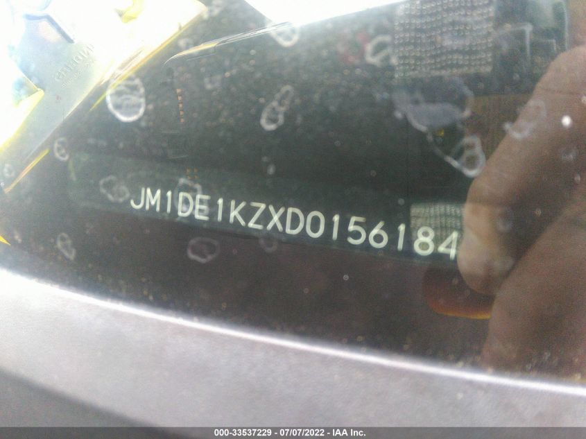 2013 MAZDA MAZDA 2 JM1DE1KZXDO156184