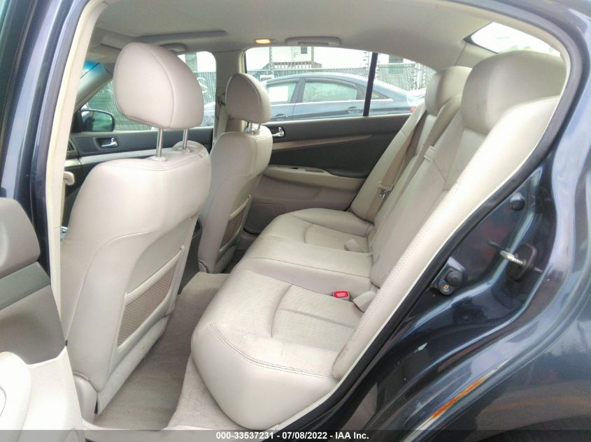 2013 INFINITI G37 SEDAN X JN1CV6AR6DM757372