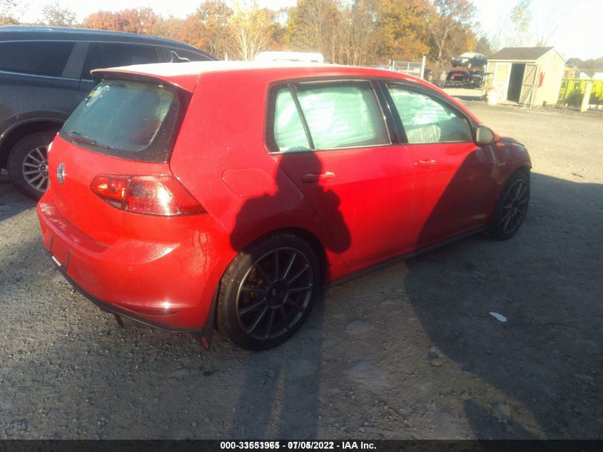 2015 VOLKSWAGEN GOLF GTI AUTOBAHN 3VW4T7AU1FM017296