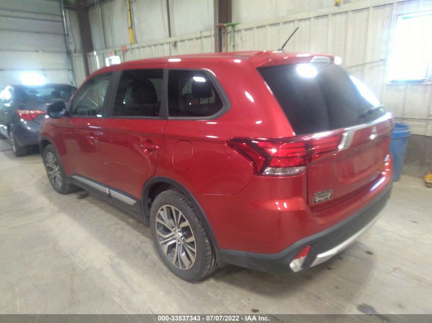 2016 MITSUBISHI OUTLANDER SE/SEL/ES JA4AZ3A35GZ039493
