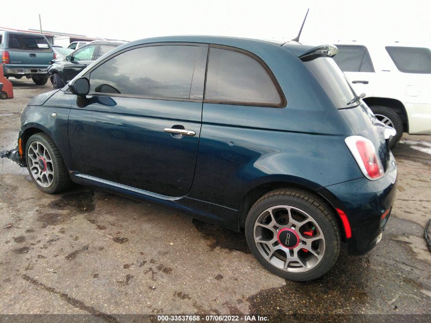 2015 FIAT 500 SPORT 3C3CFFBR4FT616035