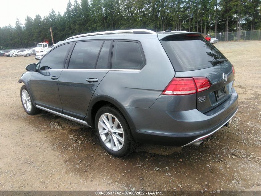 2019 VOLKSWAGEN GOLF ALLTRACK S/SE/SEL 3VWM17AU3KM522708