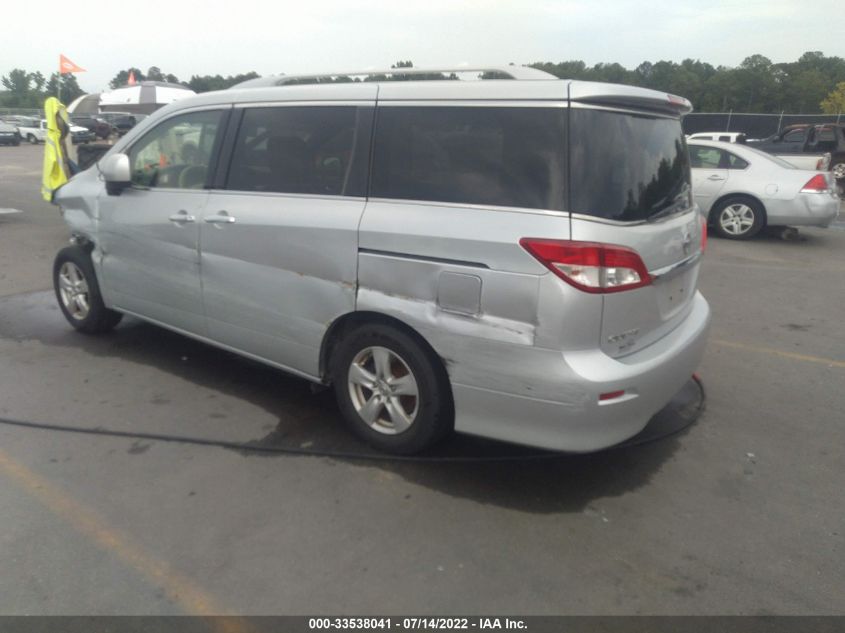 2015 NISSAN QUEST SV JN8AE2KP6F9124309