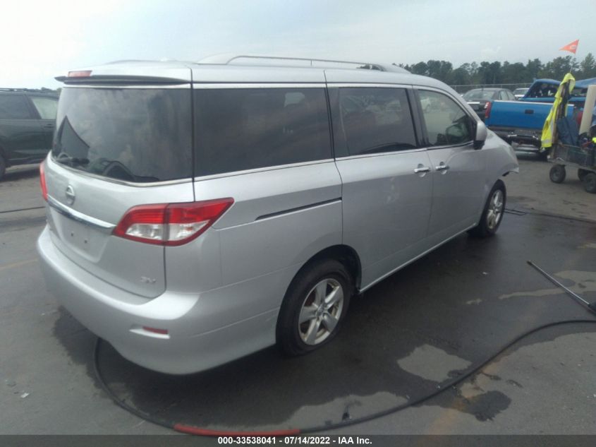 2015 NISSAN QUEST SV JN8AE2KP6F9124309