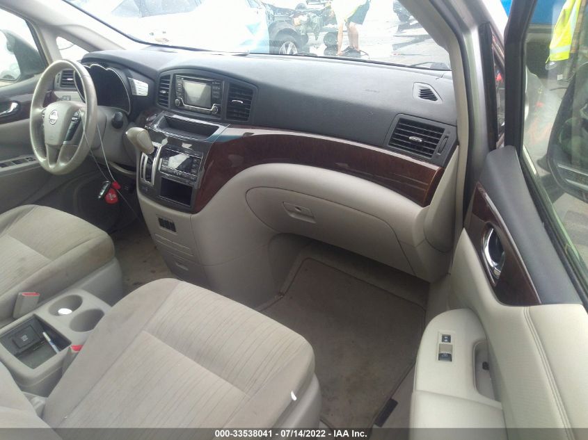 2015 NISSAN QUEST SV JN8AE2KP6F9124309