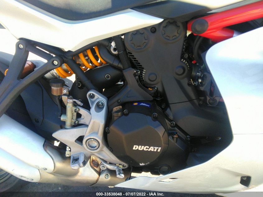 2021 DUCATI SUPERSPORT ZDMVABDS0MB000458