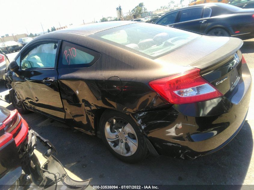 2013 HONDA CIVIC CPE LX 2HGFG3B58DH500636
