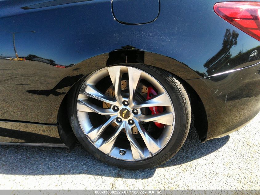 2015 HYUNDAI GENESIS COUPE 3.8L ULTIMATE KMHHU6KJ7FU124232