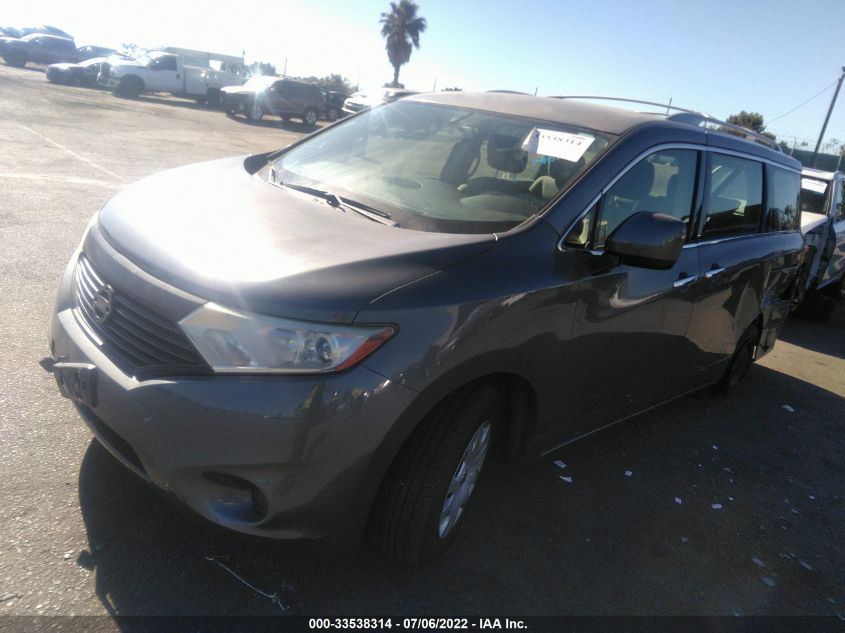 2015 NISSAN QUEST S JN8AE2KP2F9130169