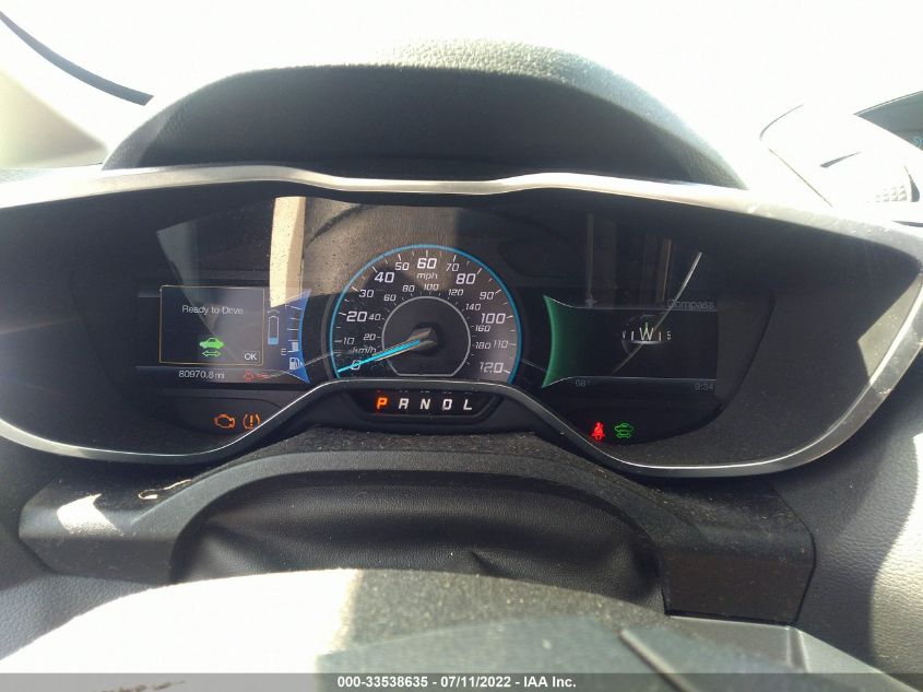 2013 FORD C-MAX HYBRID SE 1FADP5AU6DL536344