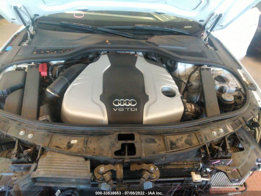 2014 AUDI A8 L 3.0L TDI WAURMAFDXEN008268