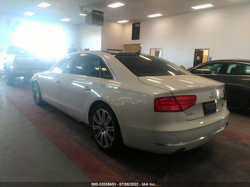 2014 AUDI A8 L 3.0L TDI WAURMAFDXEN008268