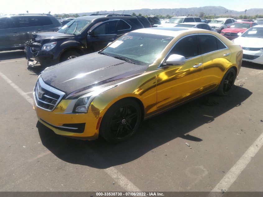 2015 CADILLAC ATS SEDAN LUXURY RWD 1G6AB5RAXF0140995