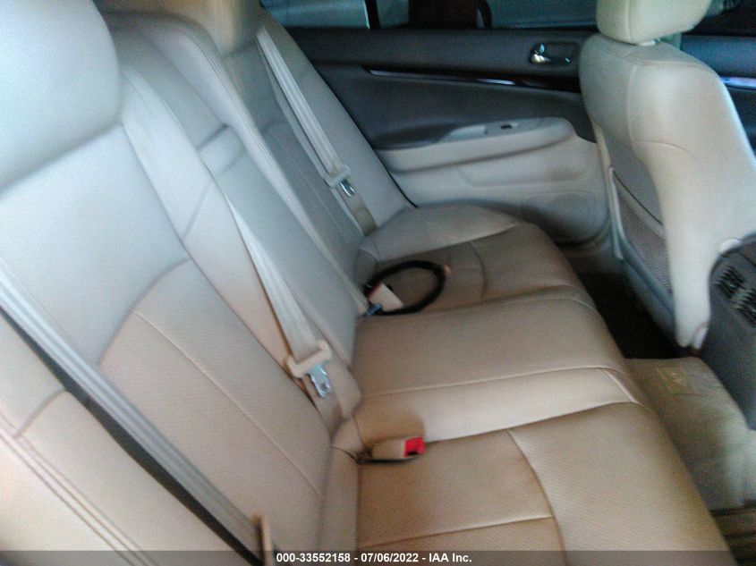 2013 INFINITI G37 SEDAN JOURNEY JN1CV6AP9DM712361