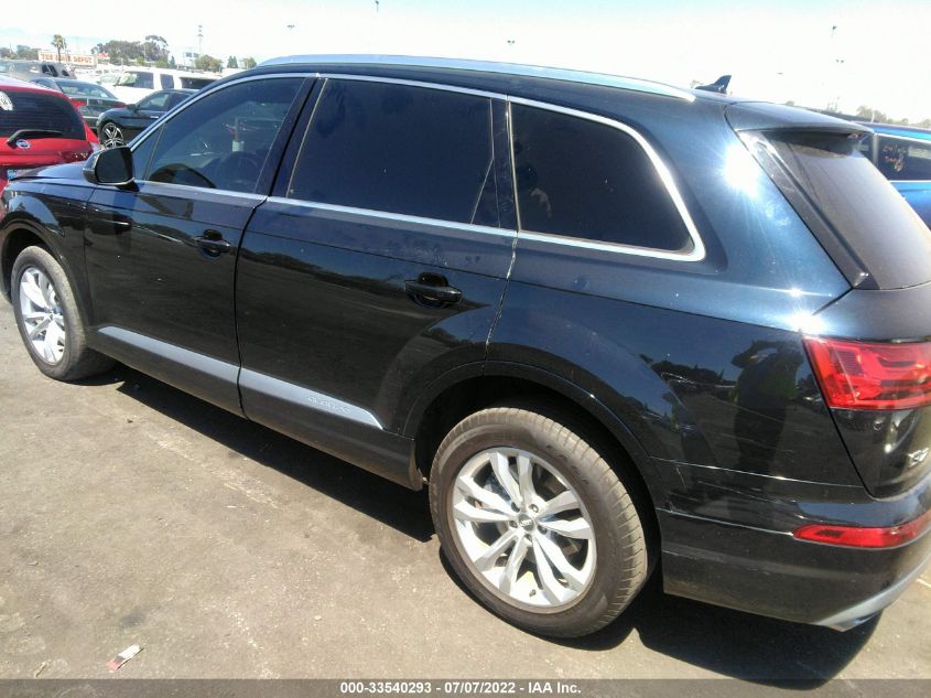 2017 AUDI Q7 PREMIUM PLUS WA1LHAF75HD052349