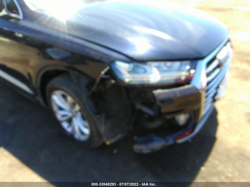 2017 AUDI Q7 PREMIUM PLUS WA1LHAF75HD052349