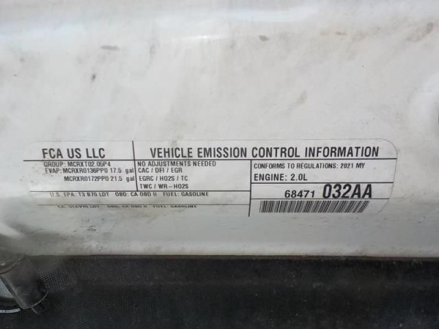 2021 JEEP WRANGLER UNLIMITED SAHARA 1C4HJXENXMW634769
