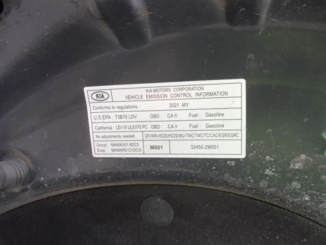 2021 KIA K5 LXS 5XXG14J29MG076985