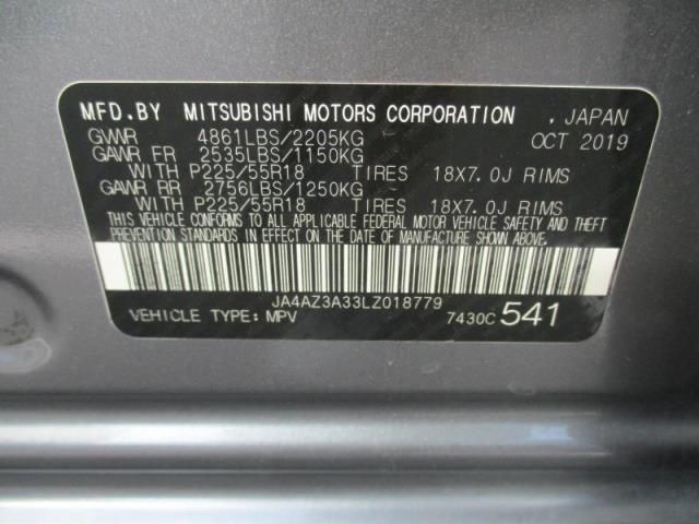 2020 MITSUBISHI OUTLANDER ES/SE/SEL/LE/SP JA4AZ3A33LZ018779