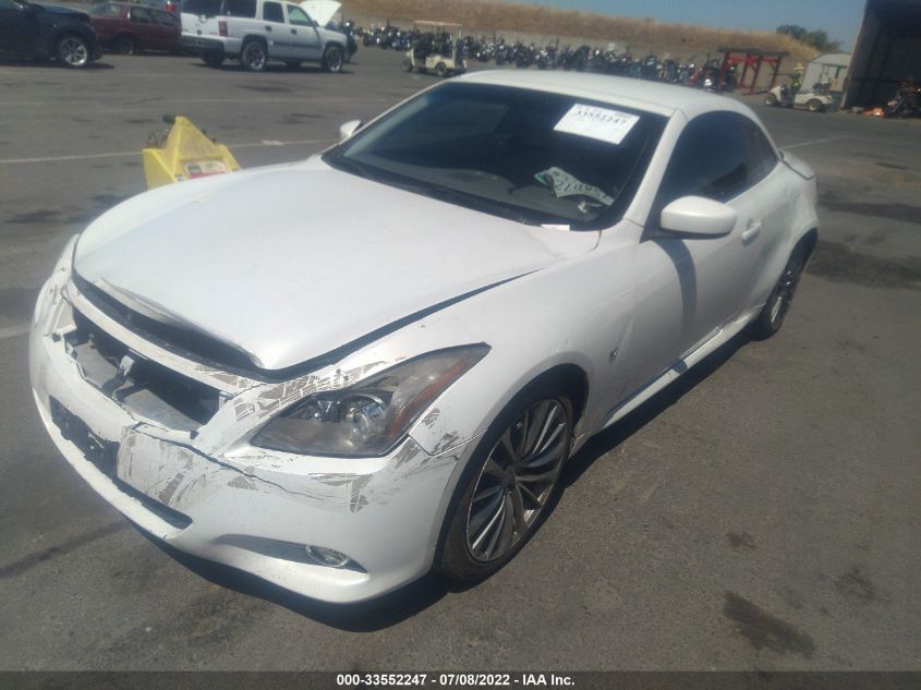 2014 INFINITI Q60 CONVERTIBLE JN1CV6FE9EM901911