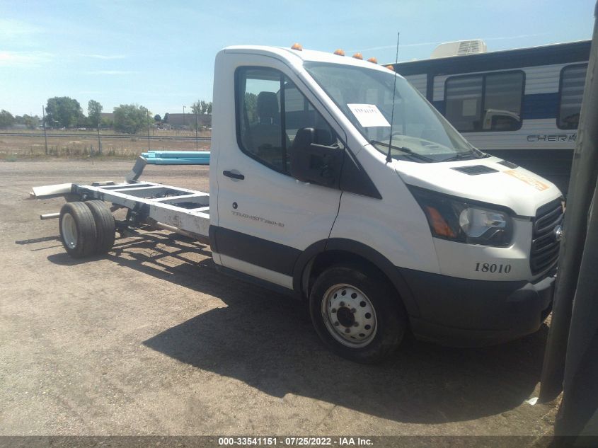 2018 FORD TRANSIT CHASSIS 1FDBF8ZM1JKA71107