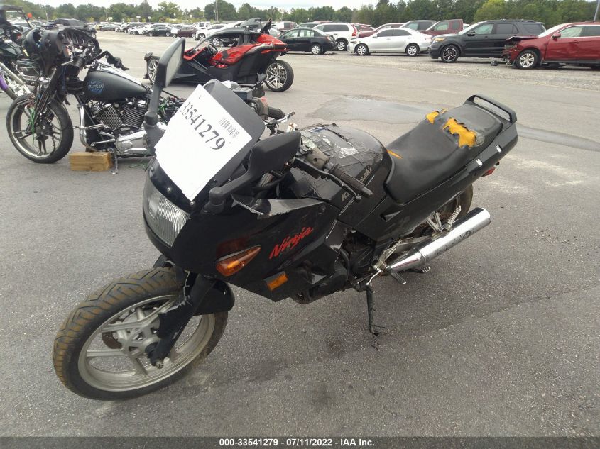 2007 KAWASAKI EX250 F JKAEXMF1X7DA36691