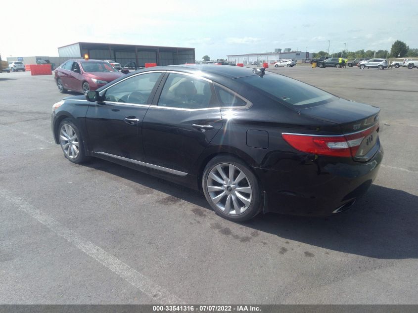 2013 HYUNDAI AZERA KMHFH4JG1DA201777