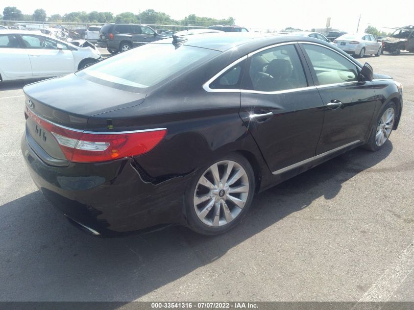 2013 HYUNDAI AZERA KMHFH4JG1DA201777