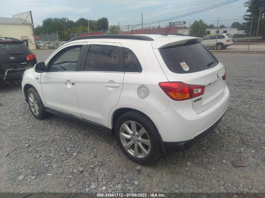 2015 MITSUBISHI OUTLANDER SPORT SE/GT 4A4AR4AW7FE055604