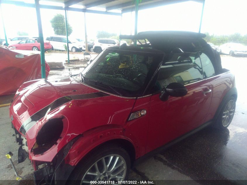 2013 MINI COOPER CONVERTIBLE S WMWZP3C5XDT550917