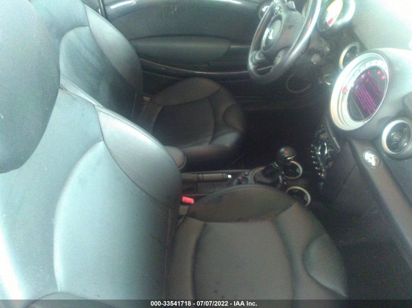 2013 MINI COOPER CONVERTIBLE S WMWZP3C5XDT550917