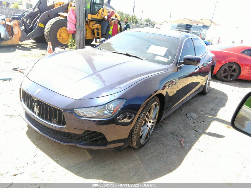 2014 MASERATI GHIBLI S Q4 ZAM57RTA4E1126675