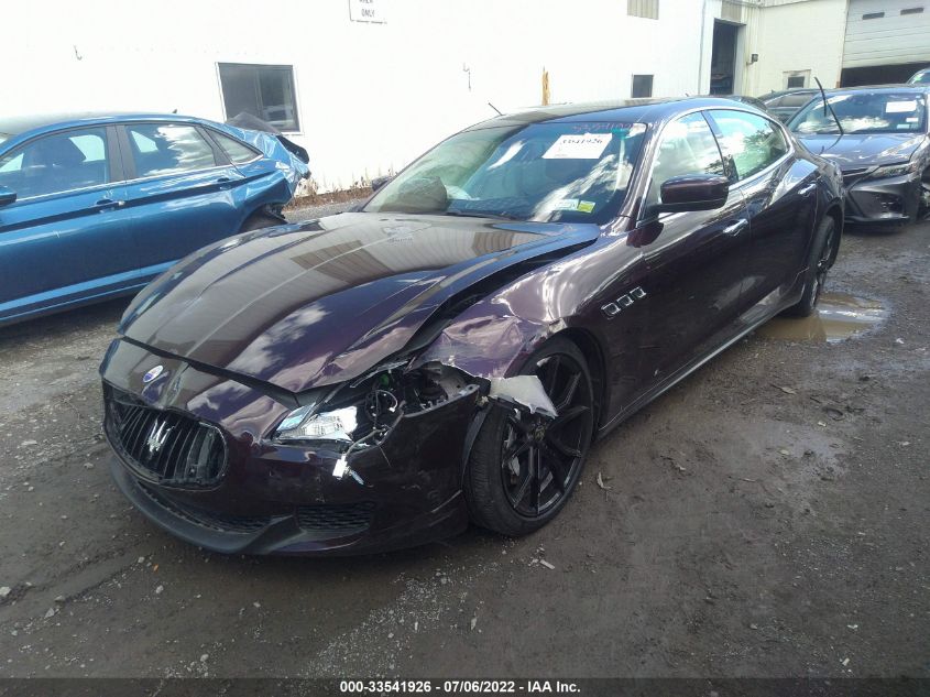 2014 MASERATI QUATTROPORTE GTS ZAM56PPA5E1080405