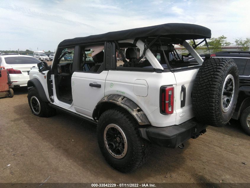 2021 FORD BRONCO BASE/BIG BEND 1FMEE5DPXMLA94562