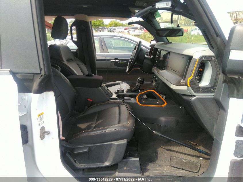 2021 FORD BRONCO BASE/BIG BEND 1FMEE5DPXMLA94562