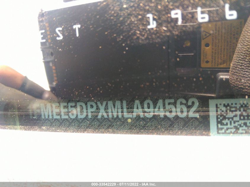 2021 FORD BRONCO BASE/BIG BEND 1FMEE5DPXMLA94562