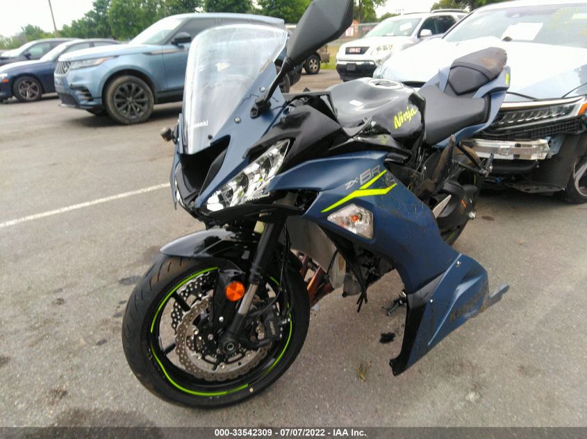 2022 KAWASAKI ZX636 K JKBZXJH19NA012435