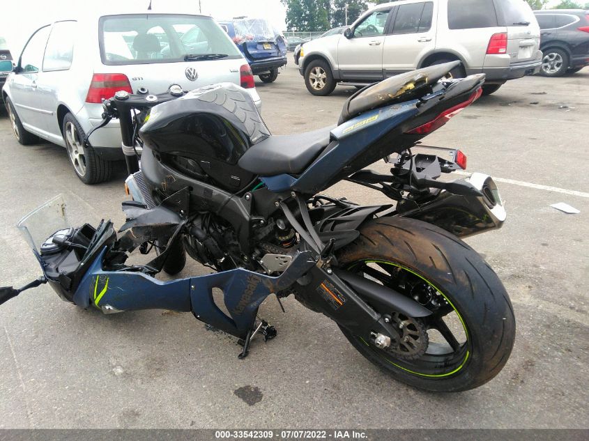 2022 KAWASAKI ZX636 K JKBZXJH19NA012435