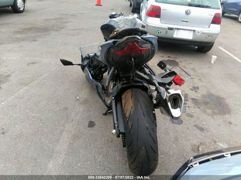 2022 KAWASAKI ZX636 K JKBZXJH19NA012435