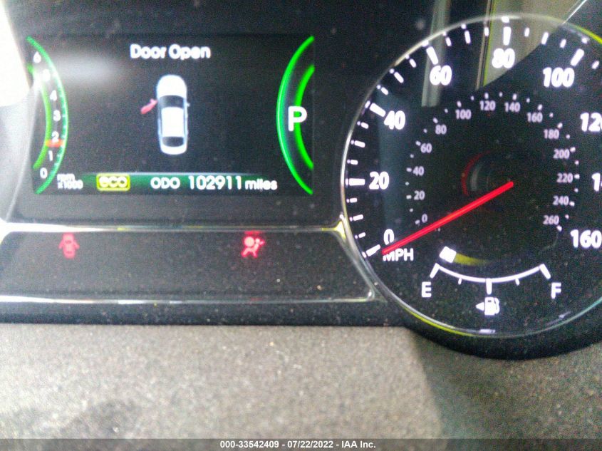 2013 KIA OPTIMA HYBRID EX KNAGM4AD1D5045577