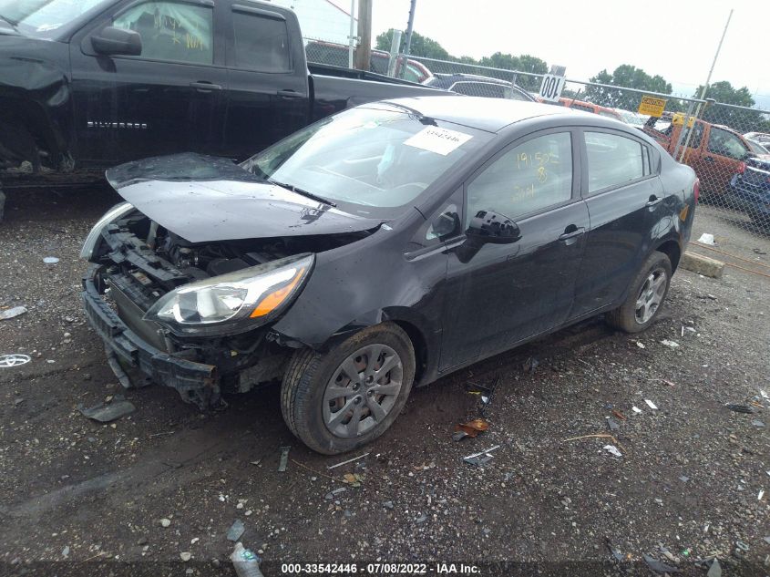 2013 KIA RIO LX KNADM4A33D6191502