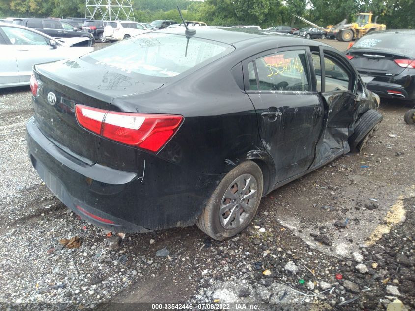 2013 KIA RIO LX KNADM4A33D6191502