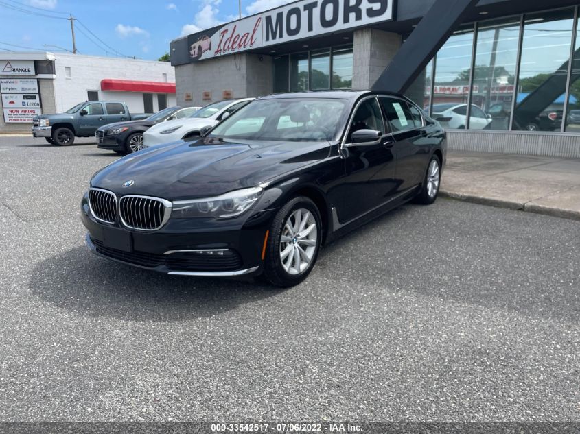 2018 BMW 7 SERIES 740I XDRIVE WBA7E4C57JGV23438