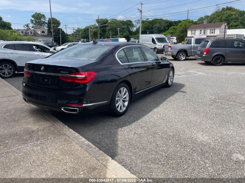 2018 BMW 7 SERIES 740I XDRIVE WBA7E4C57JGV23438