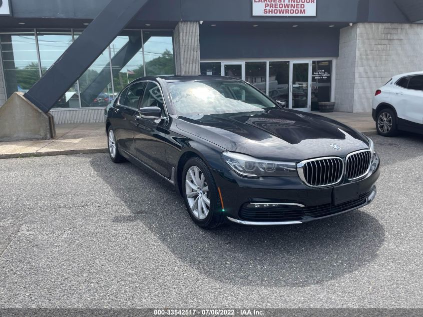 2018 BMW 7 SERIES 740I XDRIVE WBA7E4C57JGV23438