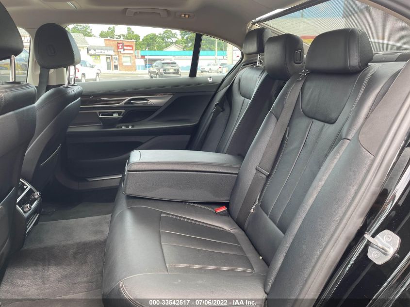 2018 BMW 7 SERIES 740I XDRIVE WBA7E4C57JGV23438