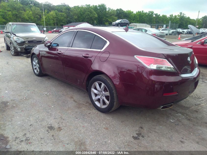 2013 ACURA TL 19UUA8F2XDA016780